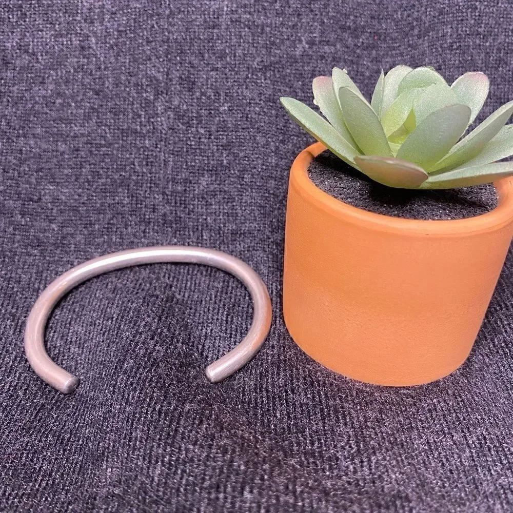 Stainless Steel Unisex Cuff hand forged